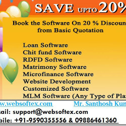 Loan Software, Chitfund Software, RDFD Software, MLM Software